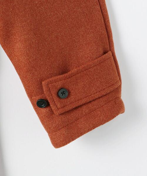 green label relaxing（グリーンレーベルリラクシング）の「＜GLR/ lab＞ポリエステルレーヨン ダッフルコート（ダッフルコート・メンズ・オレンジ/ブラック・L/XL/S/M）」の16枚目の写真