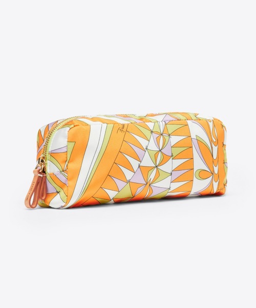 エミリオプッチ　ビーチカバー EMILIO PUCCI エミリオプッチ PVC×レザー パスポートケース