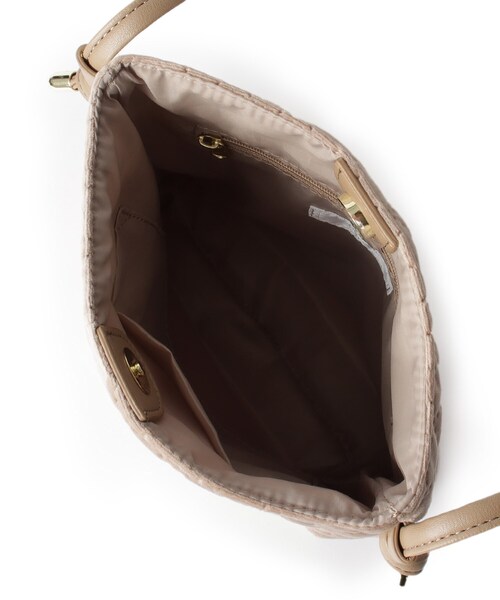 DRESKIP（ドレスキップ）の「◆キルティングミニショルダー（ショルダーバッグ・レディース・ブラック/ダークグリーン/ベージュ/グレー/パープル系・00）」の12枚目の写真