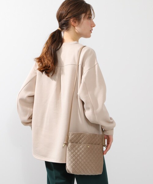 DRESKIP（ドレスキップ）の「◆キルティングミニショルダー（ショルダーバッグ・レディース・ブラック/ダークグリーン/ベージュ/グレー/パープル系・00）」の6枚目の写真