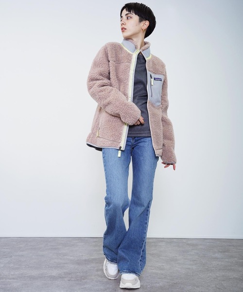 patagonia（パタゴニア）の「Patagonia(パタゴニア)フルジップクラシックレトロX ジャケット（ノーカラージャケット・レディース・ベージュ・S/XS/M/L）」の11枚目の写真