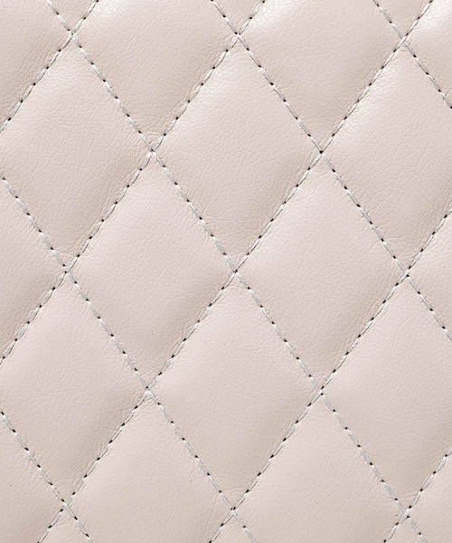 BASE（ベース）の「レディースキルティングチェーンショルダーバッグ（ショルダーバッグ・レディース・ブラック/ブルー/アイボリー/ベージュ/ブルー系その他/ホワイト系その他・FREE）」の7枚目の写真