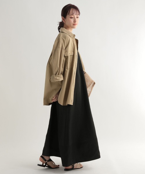 BABYLONE（バビロン）の「BABYLONE / スラブフレアマキシワンピース（ワンピース・レディース・ブラック・フリー）」の4枚目の写真