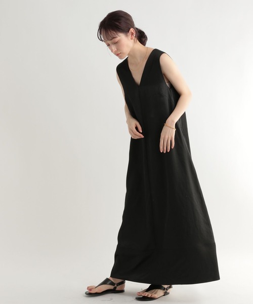 BABYLONE（バビロン）の「BABYLONE / スラブフレアマキシワンピース（ワンピース・レディース・ブラック・フリー）」の7枚目の写真