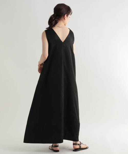 BABYLONE（バビロン）の「BABYLONE / スラブフレアマキシワンピース（ワンピース・レディース・ブラック・フリー）」の9枚目の写真