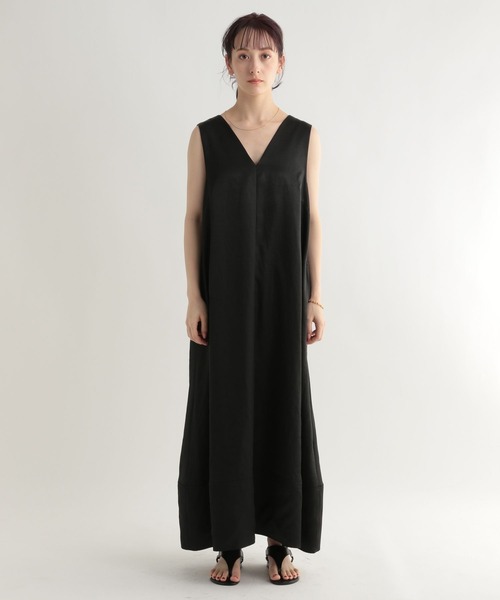 BABYLONE（バビロン）の「BABYLONE / スラブフレアマキシワンピース（ワンピース・レディース・ブラック・フリー）」の10枚目の写真