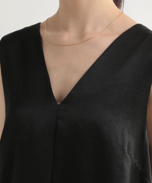 BABYLONE（バビロン）の「BABYLONE / スラブフレアマキシワンピース（ワンピース・レディース・ブラック・フリー）」の14枚目の写真