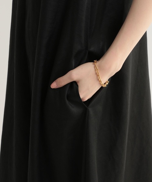 BABYLONE（バビロン）の「BABYLONE / スラブフレアマキシワンピース（ワンピース・レディース・ブラック・フリー）」の16枚目の写真