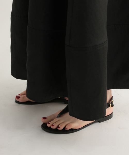 BABYLONE（バビロン）の「BABYLONE / スラブフレアマキシワンピース（ワンピース・レディース・ブラック・フリー）」の17枚目の写真