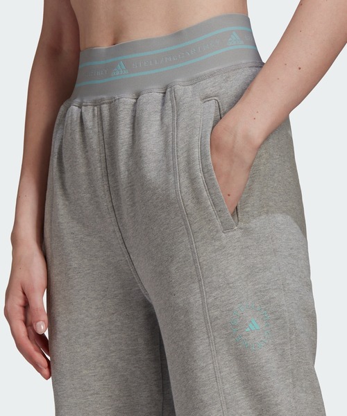 アディダス バイ ステラマッカートニー スウェットパンツ ヘザーグレー adidas by Stella McCartney（アディダスバイステラ