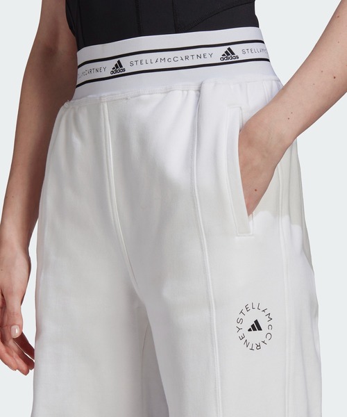 Stella McCartney バギーパンツ ホワイト SS23 adidas by Stella McCartney（アディダスバイステラ