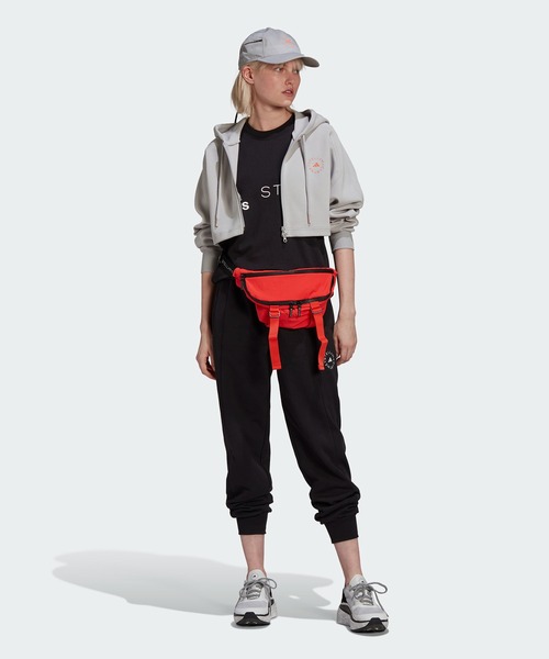 adidas by Stella McCartney（アディダスバイステラマッカートニー）の「【adidas by Stella McCartney】 パンツ（スウェットパンツ・レディース・ホワイト/ヘザーグレー/ブラック/ブラック×イエロー/ブラウン・SMALL/MEDIUM/LARGE/X-LARGE）」の16枚目の写真