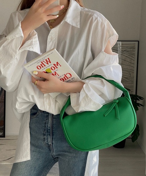 etade（エタード）の「【etade】crescent bag etda22s002（ショルダーバッグ・レディース・ホワイト/ブラック/イエロー/グリーン・FREE）」の13枚目の写真