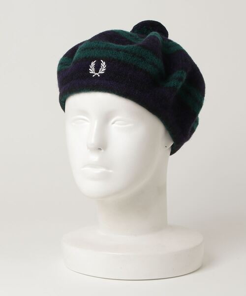 フレッドペリー FREDPERRY 帽子 ハット ウール　ベレー帽 FRED PERRY 帽子 ベレー帽 Wool Beret／フレッドペリーベレー帽