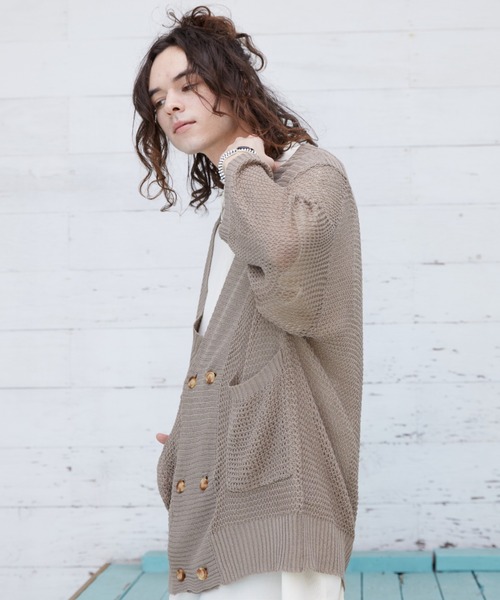 CASPER JOHN（キャスパージョン）の「Double summer cardigan/ダブル