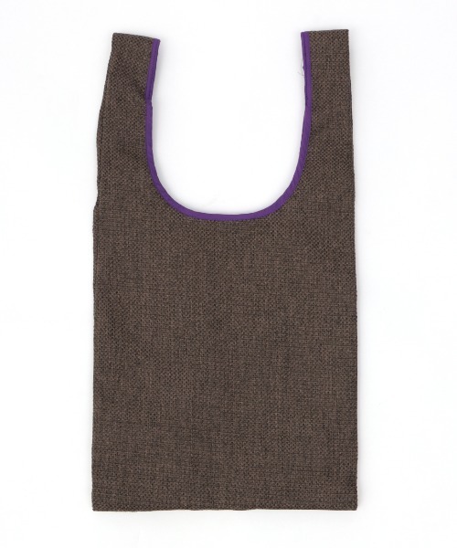 チチカカ（チチカカ）の「フラワー刺繍風プリントマルシェバッグ（トートバッグ・レディース・ダークブラウン/ベージュ・FREE）」の10枚目の写真