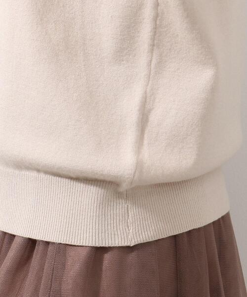 DRESKIP(ドレスキップ)の「◆ビッグカラーニット(ニット/セーター・レディース・ブラック/ナチュラル・02/03)」の20枚目の写真