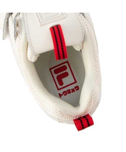 FILA(フィラ)の「ディスラプター2 アップリケ トウキョウ / Disruptor2 APL / 厚底スニーカー(スニーカー・レディース・ベージュ・24.5cm/27.5cm/23.0cm/24.0cm/25.0cm/23.5cm/28.0cm)」の7枚目の写真