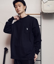 U.S. POLO ASSN. / ユーエスポロアッスン 別注 コラボ オーバーサイズ ロンT
