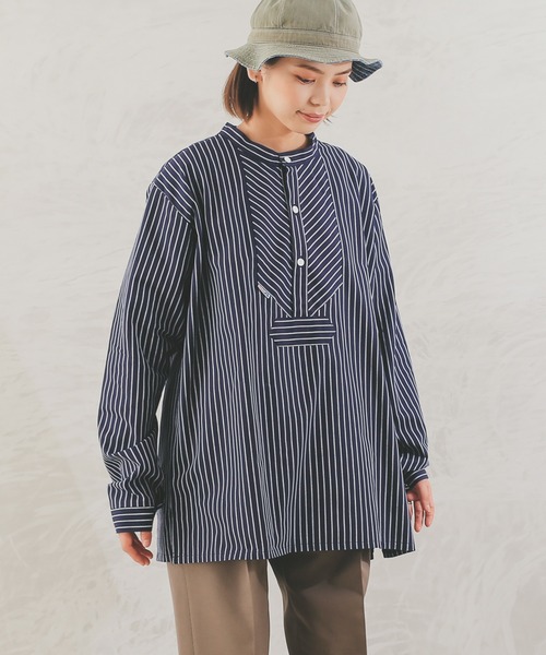 フィッシャーマンシャツ WAIPER.inc（ワイパーインク）の「Fischerhemd Pullover
