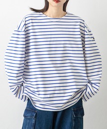 Chillfar | ラベルボーダーロンT(Tシャツ/カットソー)