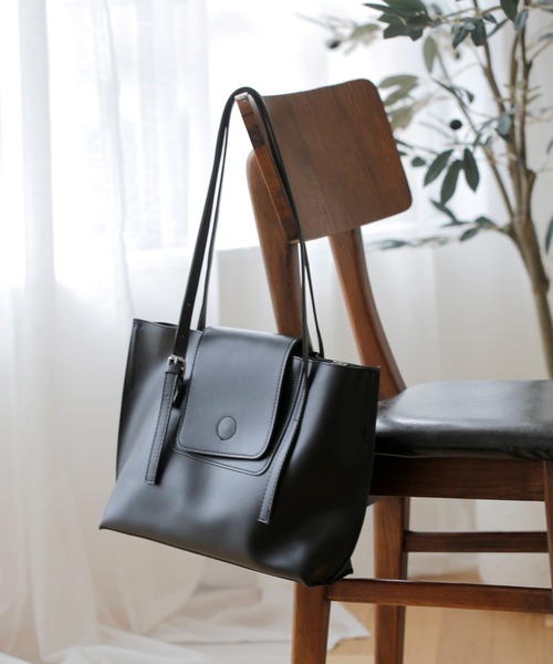 Lamoa（ラモア）の「Lamoa/フェイクレザー マルチ ショルダーバック（トートバッグ・レディース・ブラック/ベージュ/ブラウン・FREE）」の12枚目の写真
