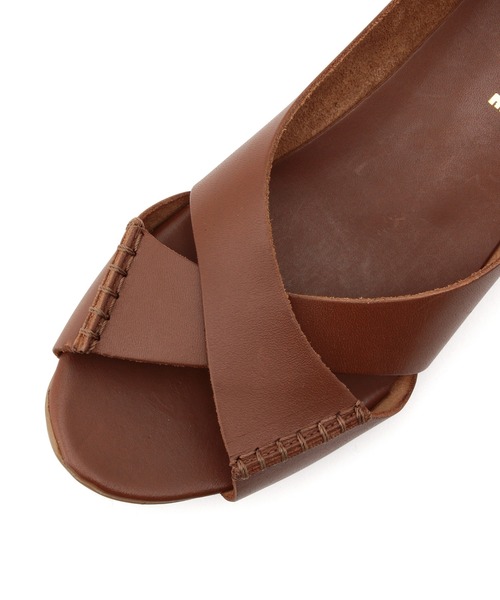 REMME（レメ）の「【REMME（レメ）】レザーサンダル（サンダル・レディース・ブラウン/イエロー/グリーン・38/36/37）」の6枚目の写真