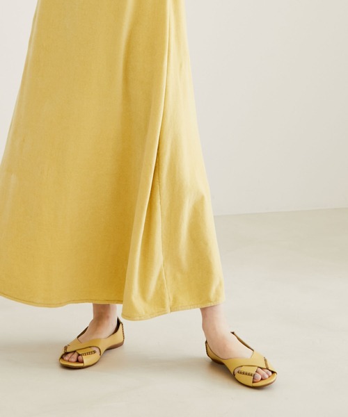 REMME（レメ）の「【REMME（レメ）】レザーサンダル（サンダル・レディース・ブラウン/イエロー/グリーン・38/36/37）」の19枚目の写真