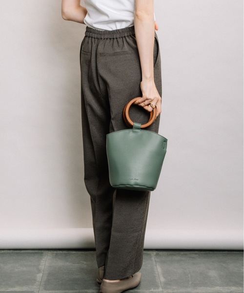 ELVENCE DEUX(エルベンスドゥ)の「リネンライクストレートPT(その他パンツ・レディース・チャコールグレー/グレー・MEDIUM/LARGE)」の5枚目の写真