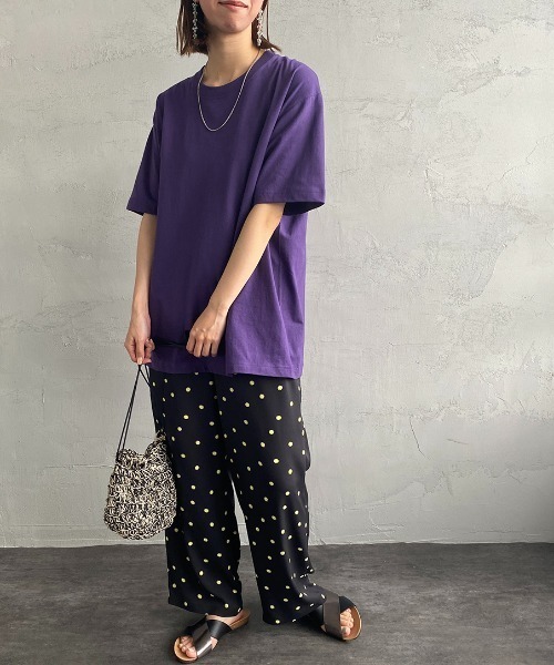 HANES（ヘインズ）の「[HANES/ヘインズ] BEEFY ビーフィー クルーネックパックTシャツ（Tシャツ/カットソー・レディース・ホワイト/ブラック/ダークグリーン/ネイビー/レッド/オリーブ/ヘザーグレー/ダークグレー/ダークパープル・S/M/L/XL/XS）」の8枚目の写真