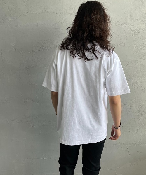 HANES（ヘインズ）の「[HANES/ヘインズ] BEEFY ビーフィー クルーネックパックTシャツ（Tシャツ/カットソー・レディース・ホワイト/ブラック/ダークグリーン/ネイビー/レッド/オリーブ/ヘザーグレー/ダークグレー/ダークパープル・S/M/L/XL/XS）」の22枚目の写真