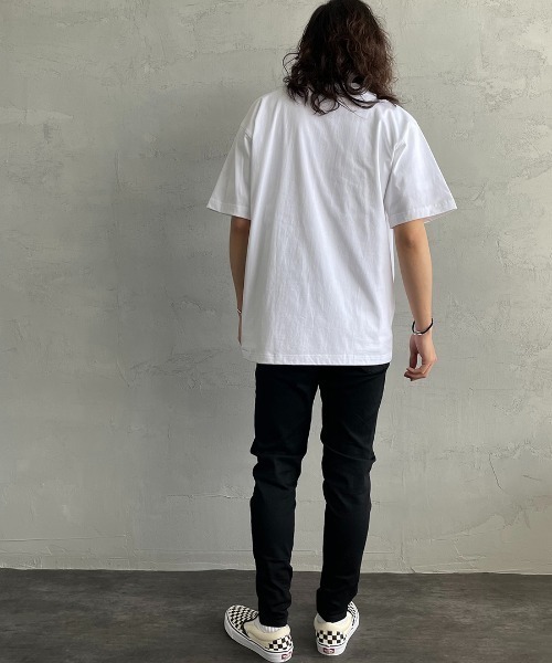 HANES（ヘインズ）の「[HANES/ヘインズ] BEEFY ビーフィー クルーネックパックTシャツ（Tシャツ/カットソー・レディース・ホワイト/ブラック/ダークグリーン/ネイビー/レッド/オリーブ/ヘザーグレー/ダークグレー/ダークパープル・S/M/L/XL/XS）」の12枚目の写真