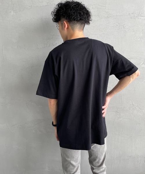 HANES（ヘインズ）の「[HANES/ヘインズ] BEEFY ビーフィー クルーネックパックTシャツ（Tシャツ/カットソー・レディース・ホワイト/ブラック/ダークグリーン/ネイビー/レッド/オリーブ/ヘザーグレー/ダークグレー/ダークパープル・S/M/L/XL/XS）」の14枚目の写真