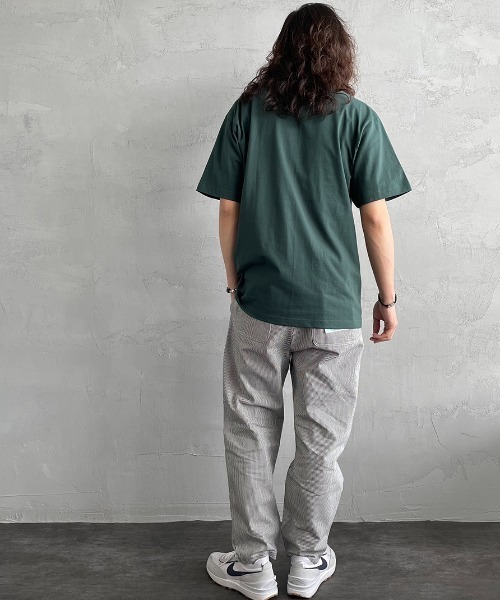 HANES（ヘインズ）の「[HANES/ヘインズ] BEEFY ビーフィー クルーネックパックTシャツ（Tシャツ/カットソー・レディース・ホワイト/ブラック/ダークグリーン/ネイビー/レッド/オリーブ/ヘザーグレー/ダークグレー/ダークパープル・S/M/L/XL/XS）」の16枚目の写真