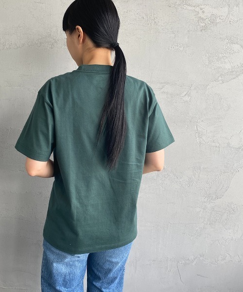 HANES（ヘインズ）の「[HANES/ヘインズ] BEEFY ビーフィー クルーネックパックTシャツ（Tシャツ/カットソー・レディース・ホワイト/ブラック/ダークグリーン/ネイビー/レッド/オリーブ/ヘザーグレー/ダークグレー/ダークパープル・S/M/L/XL/XS）」の17枚目の写真