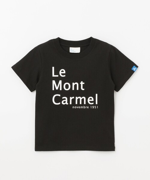 SHARE PARK(シェアパーク)の「【KIDS】UVカット クラシックロゴTシャツ(Tシャツ/カットソー・キッズ・ローズ系/ブルー系/ブラック系/オレンジ系/イエロー系/カーキ系/ホワイト系/サックスブルー系・120/100/110)」の3枚目の写真