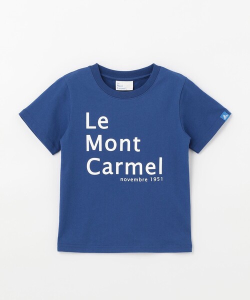 SHARE PARK(シェアパーク)の「【KIDS】UVカット クラシックロゴTシャツ(Tシャツ/カットソー・キッズ・ローズ系/ブルー系/ブラック系/オレンジ系/イエロー系/カーキ系/ホワイト系/サックスブルー系・120/100/110)」の5枚目の写真