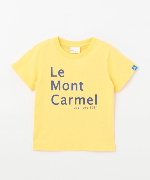 SHARE PARK(シェアパーク)の「【KIDS】UVカット クラシックロゴTシャツ(Tシャツ/カットソー・キッズ・ローズ系/ブルー系/ブラック系/オレンジ系/イエロー系/カーキ系/ホワイト系/サックスブルー系・120/100/110)」の6枚目の写真