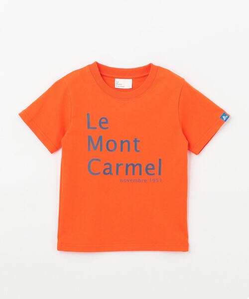 SHARE PARK(シェアパーク)の「【KIDS】UVカット クラシックロゴTシャツ(Tシャツ/カットソー・キッズ・ローズ系/ブルー系/ブラック系/オレンジ系/イエロー系/カーキ系/ホワイト系/サックスブルー系・120/100/110)」の11枚目の写真