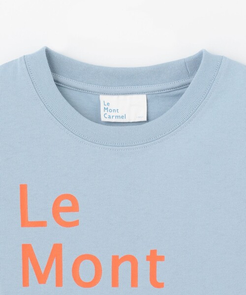 SHARE PARK(シェアパーク)の「【KIDS】UVカット クラシックロゴTシャツ(Tシャツ/カットソー・キッズ・ローズ系/ブルー系/ブラック系/オレンジ系/イエロー系/カーキ系/ホワイト系/サックスブルー系・120/100/110)」の13枚目の写真