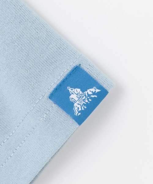 SHARE PARK(シェアパーク)の「【KIDS】UVカット クラシックロゴTシャツ(Tシャツ/カットソー・キッズ・ローズ系/ブルー系/ブラック系/オレンジ系/イエロー系/カーキ系/ホワイト系/サックスブルー系・120/100/110)」の16枚目の写真