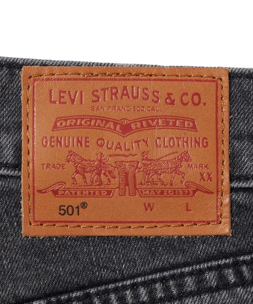 501（ゴーマルイチ）の「BIOTOP別注 Levi's/リーバイス 501 CROP GRAY WORN IN（デニムパンツ・レディース・グレー・24/28/25/26/26/28/23/26/24/26/26inch/27inch/25/28/23/28）」の17枚目の写真