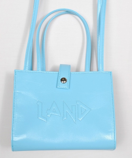 LAND by MILKBOY（ランドバイミルクボーイ）の「Faux leather ミニバッグ（ショルダーバッグ・メンズ・B/A・FREE）」の7枚目の写真