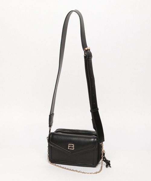 BAYFLOW(ベイフロー)の「BFブローチセットショルダー(ショルダーバッグ・レディース・ブラック/ベージュ・FREE)」の9枚目の写真