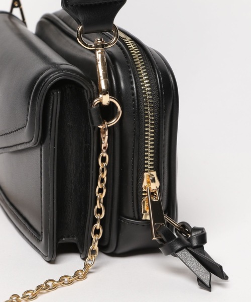 BAYFLOW(ベイフロー)の「BFブローチセットショルダー(ショルダーバッグ・レディース・ブラック/ベージュ・FREE)」の13枚目の写真