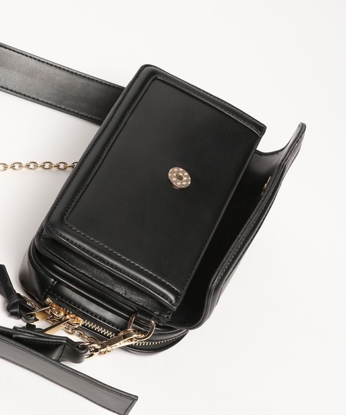 BAYFLOW(ベイフロー)の「BFブローチセットショルダー(ショルダーバッグ・レディース・ブラック/ベージュ・FREE)」の18枚目の写真