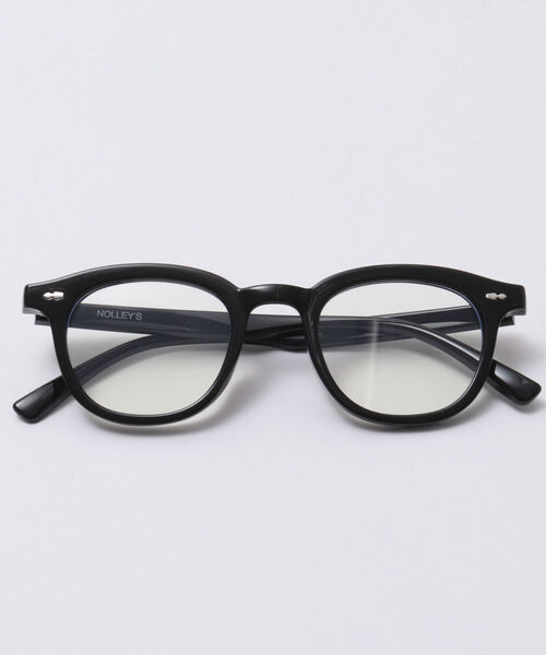 NOLLEY’S（ノーリーズ）の「太フレームめがね（メガネ・レディース・ブラック・FREE）」の6枚目の写真