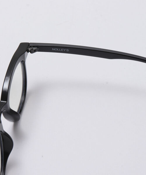 NOLLEY’S（ノーリーズ）の「太フレームめがね（メガネ・レディース・ブラック・FREE）」の2枚目の写真
