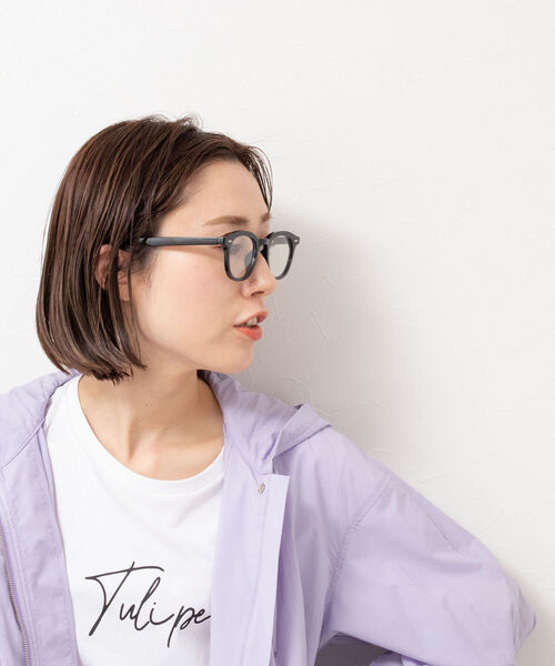 NOLLEY’S（ノーリーズ）の「太フレームめがね（メガネ・レディース・ブラック・FREE）」の9枚目の写真