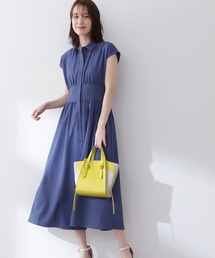 N.（N. Natural Beauty Basic） | ◆ウエストマークシャツワンピース(シャツワンピース)